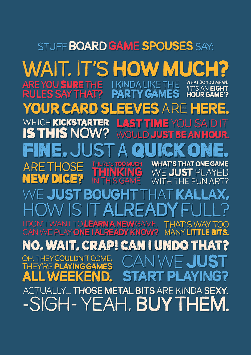 Board Gamer Postcard Prints