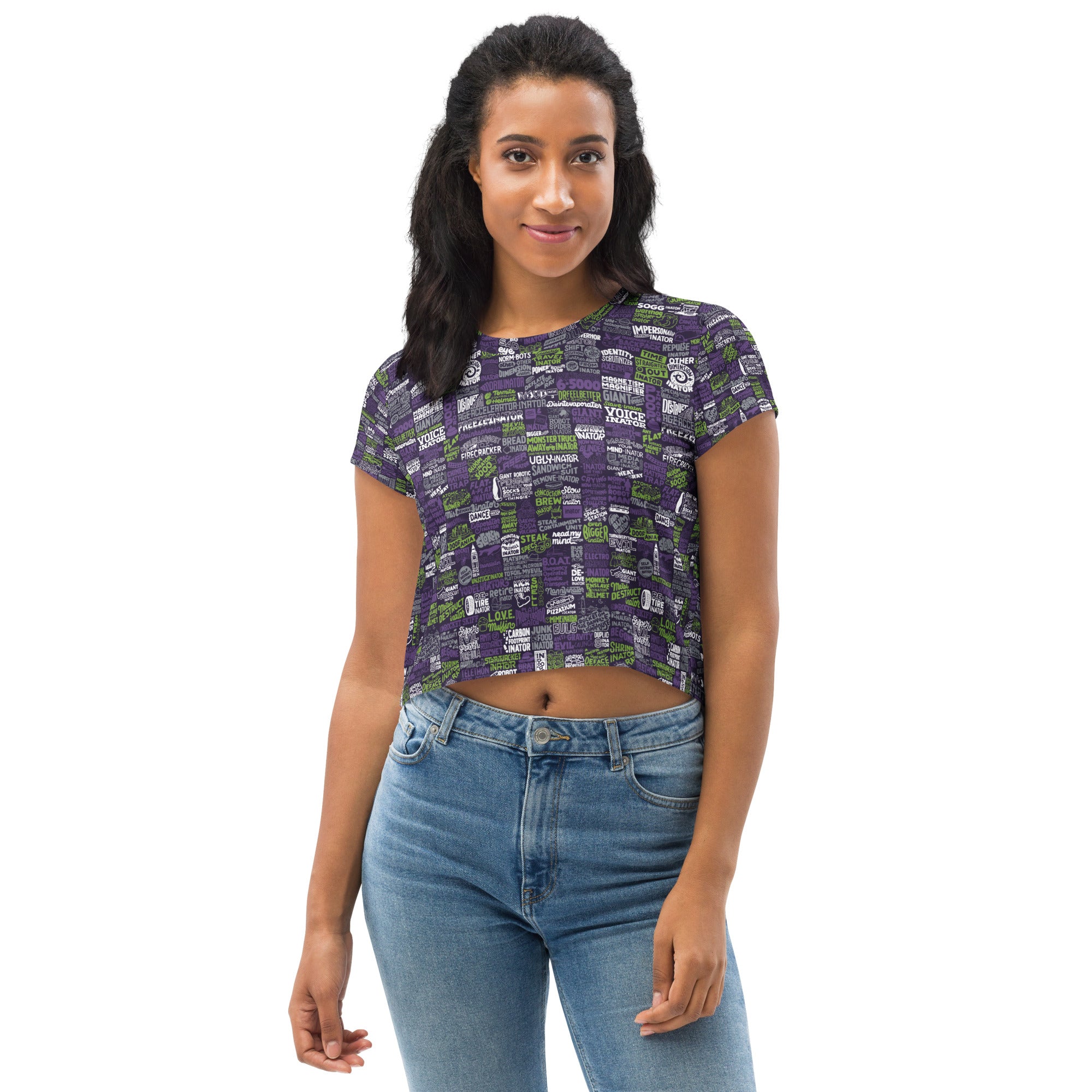 Women's Doof's Inators Crop Tee