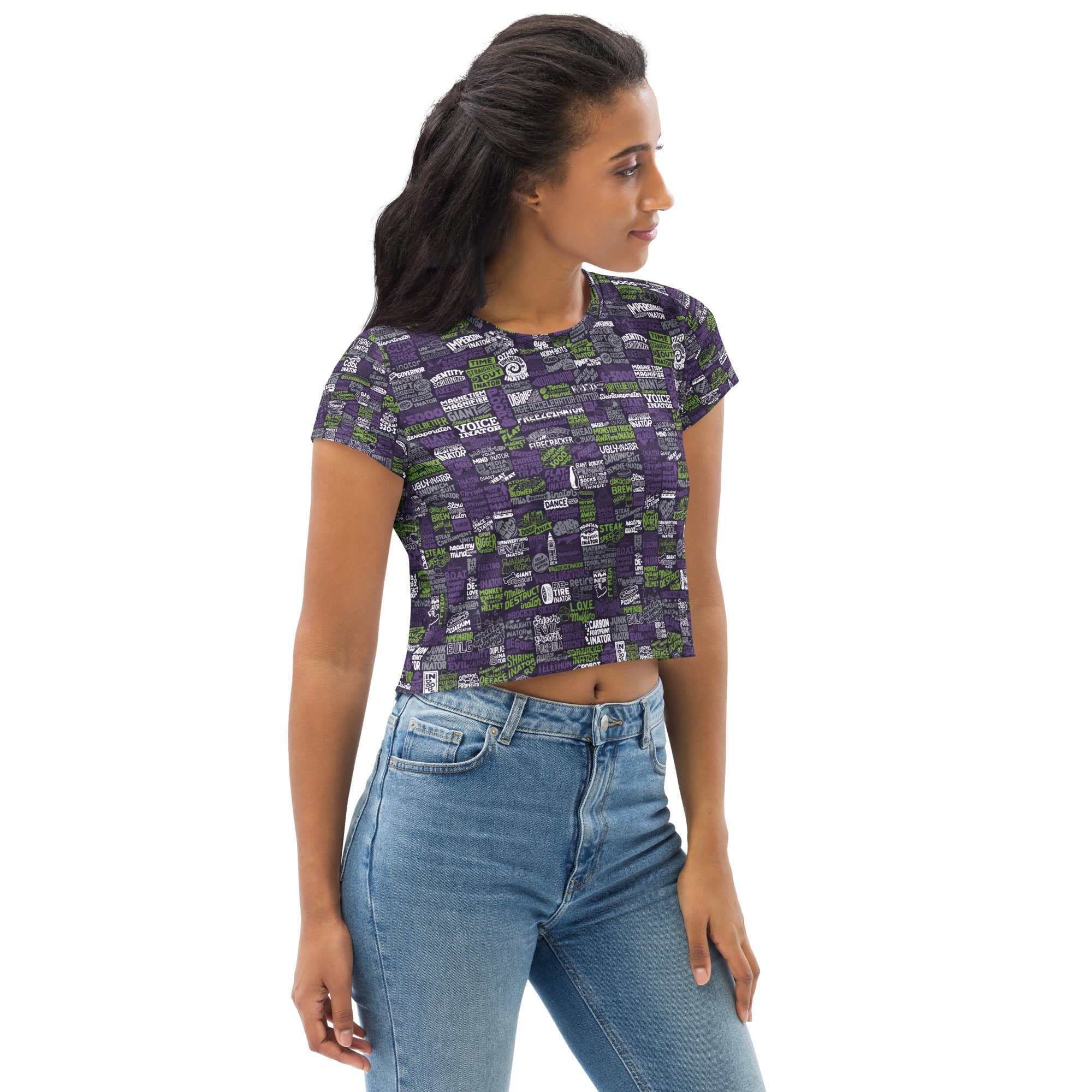 Women's Doof's Inators Crop Tee