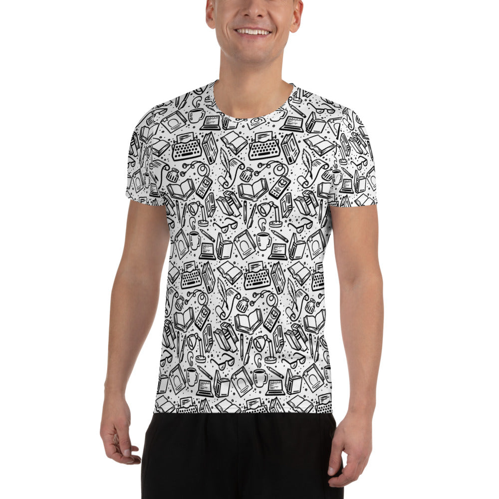 All-Over Print Men's Athletic T-shirt