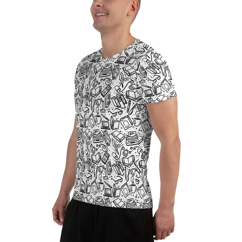 All-Over Print Men's Athletic T-shirt