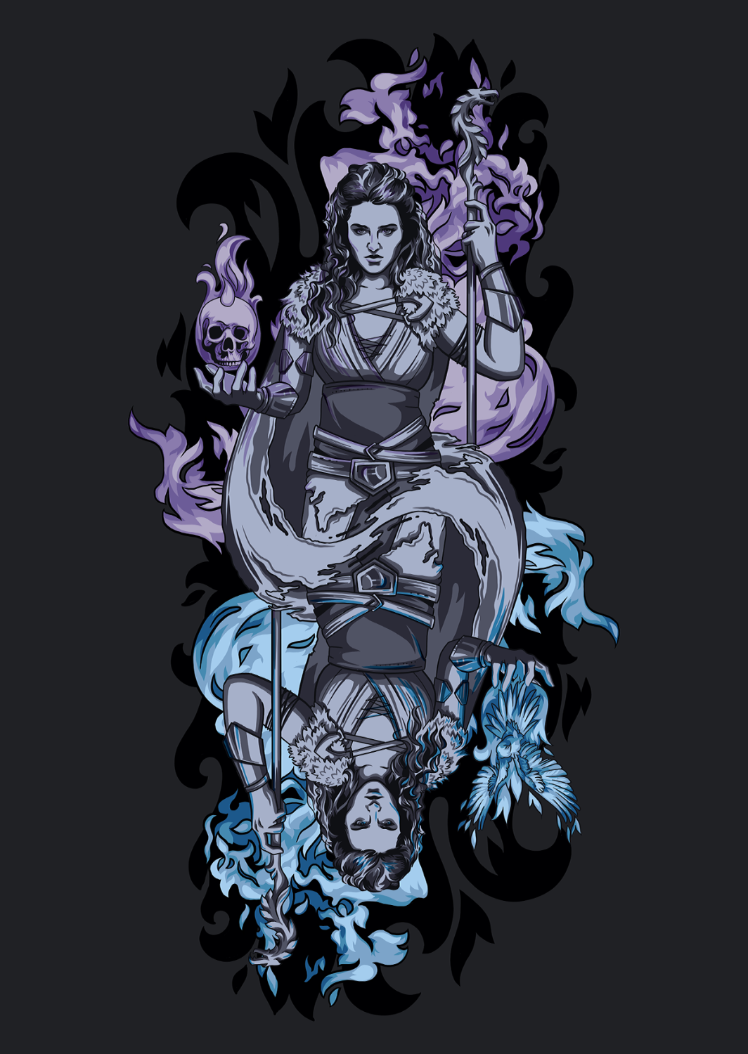 Goddess of the Underworld Postcard Prints