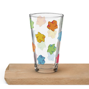 Meeple Butts Pint Glass