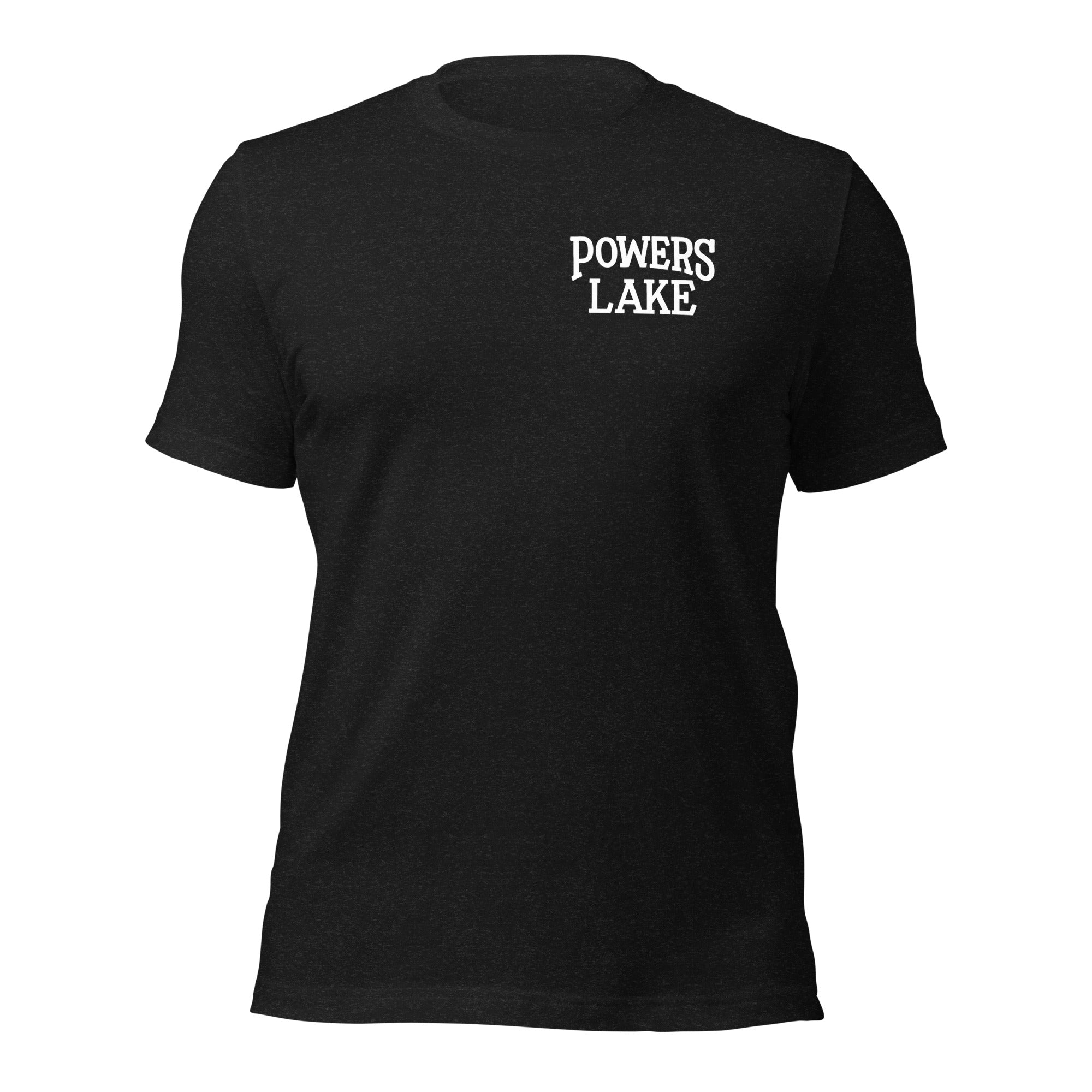 Powers Lake Unisex t-shirt