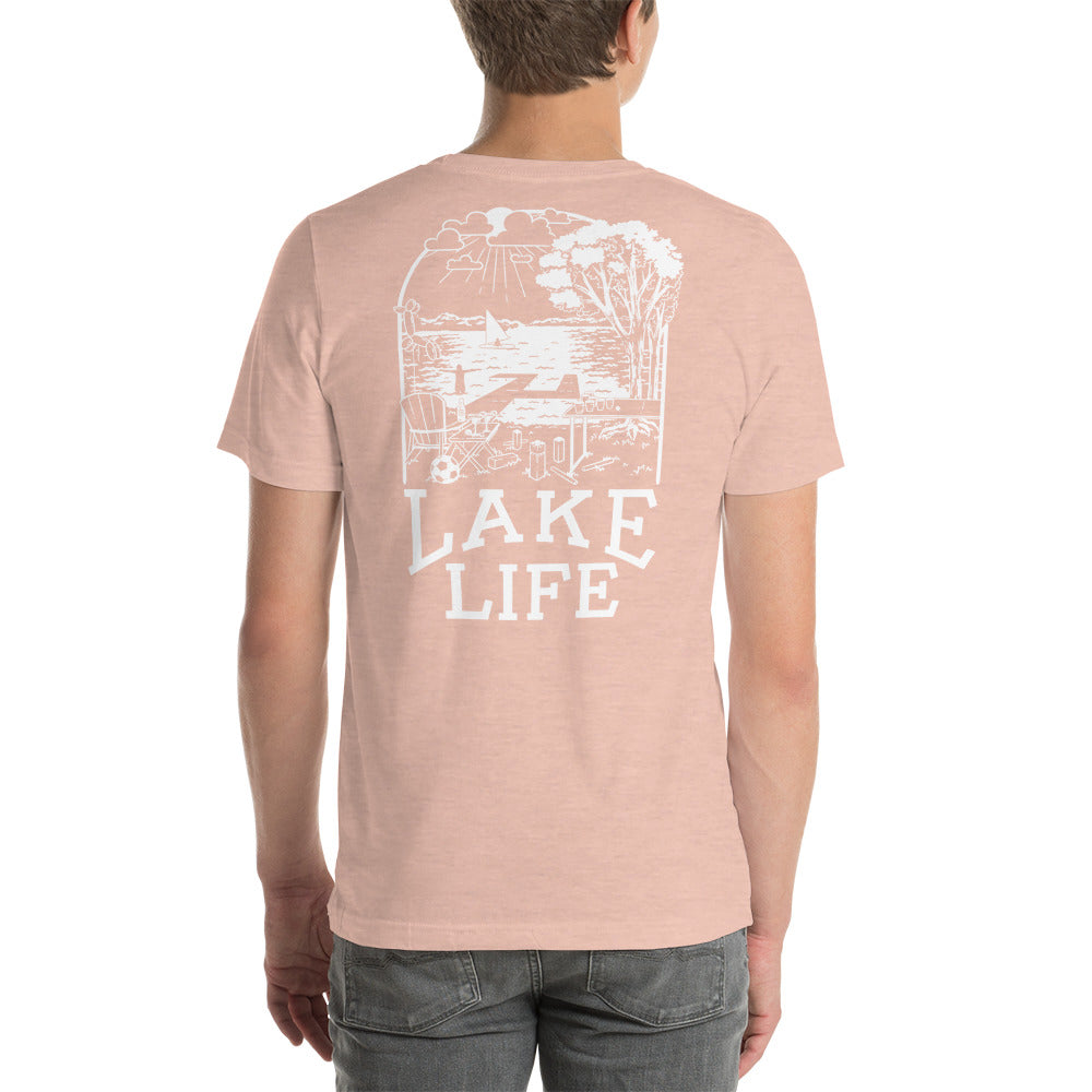 Powers Lake Unisex t-shirt