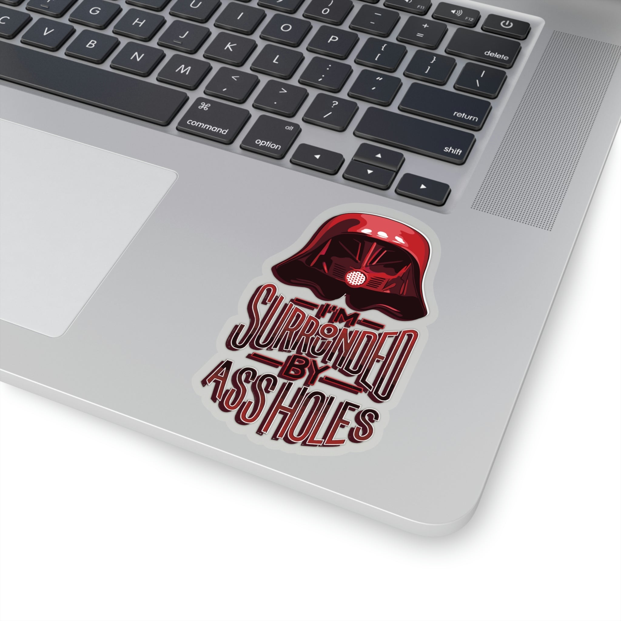Surrounded by Assholes Stickers