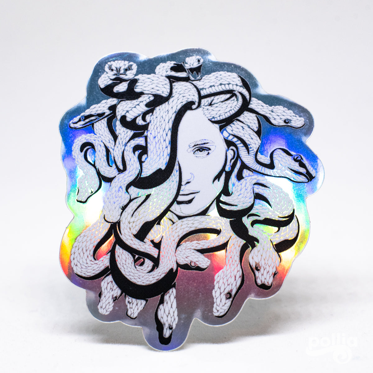 Medusa Holographic Sticker