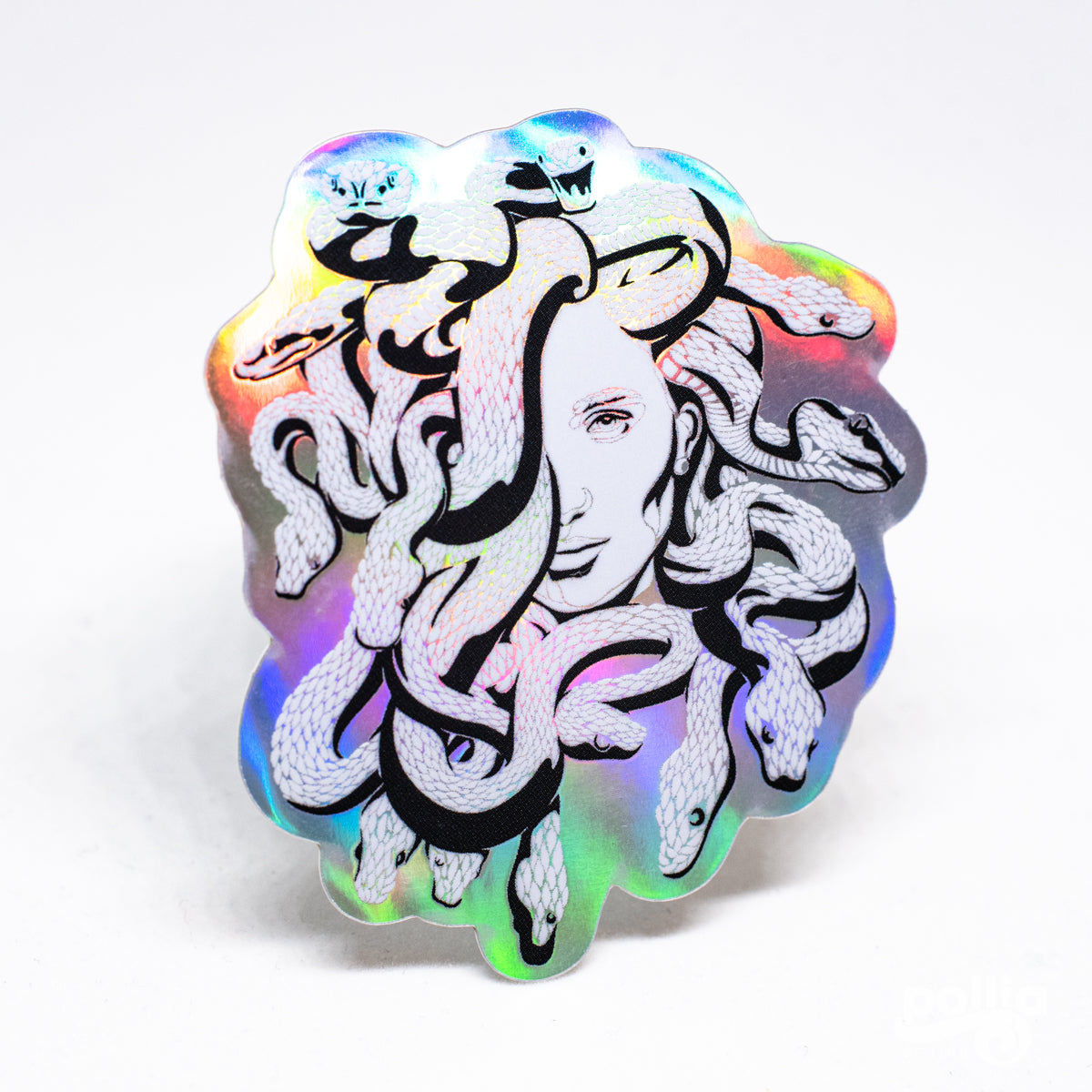 Medusa Holographic Sticker