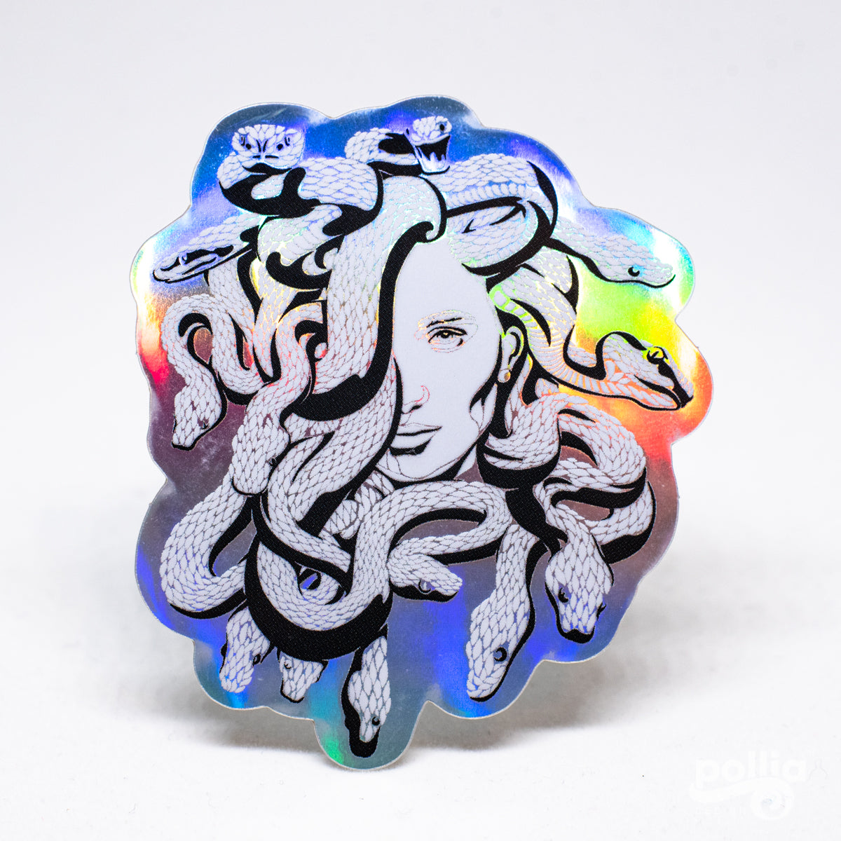 Medusa Holographic Sticker