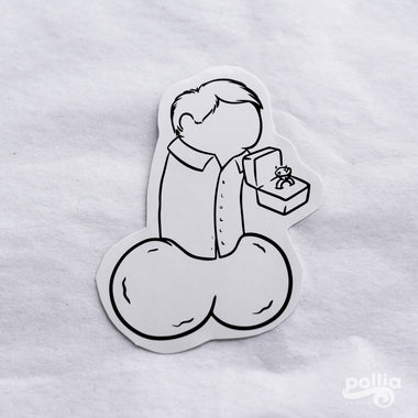Unique Personalized Fiancé Doodle Dick
