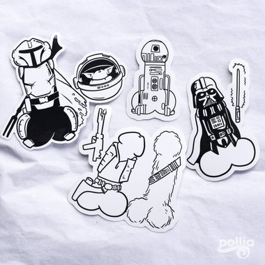 Stud Wars Sticker Set