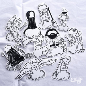 Harry Penis Sticker Set