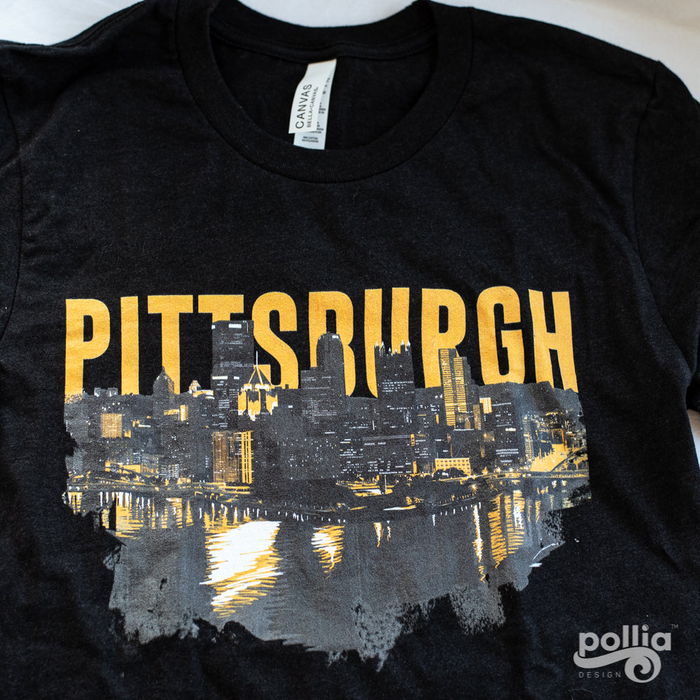 Pittsburgh Downtown Skyline Point Unisex T-Shirt