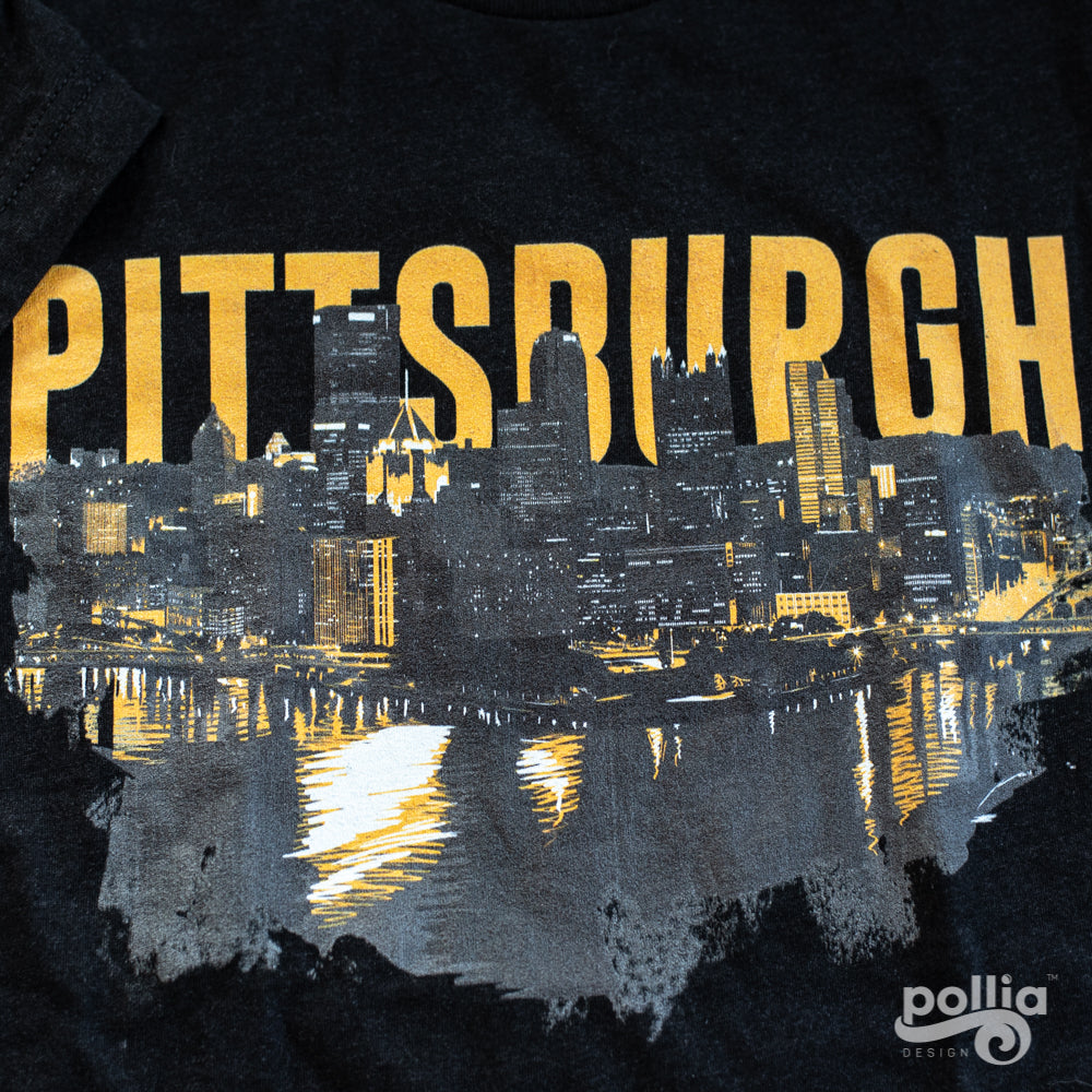 Pittsburgh Downtown Skyline Point Unisex T-Shirt