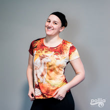 Load image into Gallery viewer, Autumn Dragon Women&#39;s Athletic T-shirt