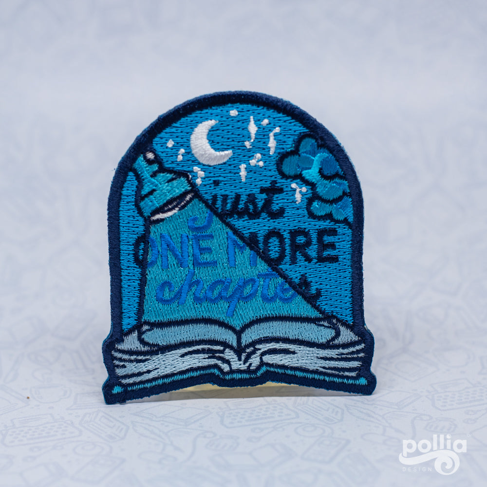Bookish Embroidered Patches
