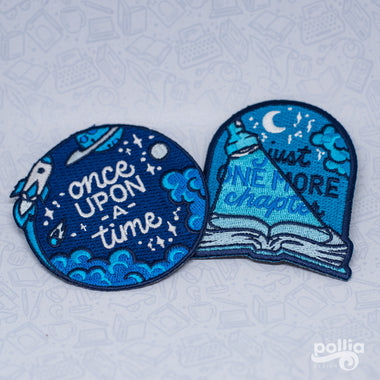 Bookish Embroidered Patches