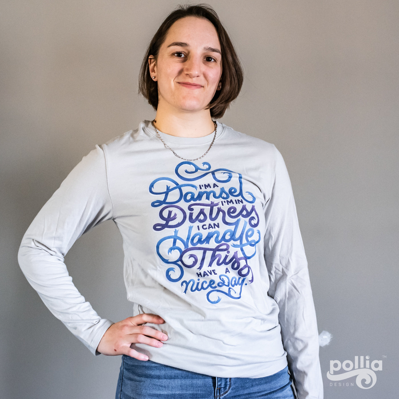 Damsel in Distress Long Sleeve Shirt