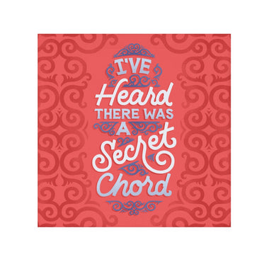 Secret Chord Face Towel
