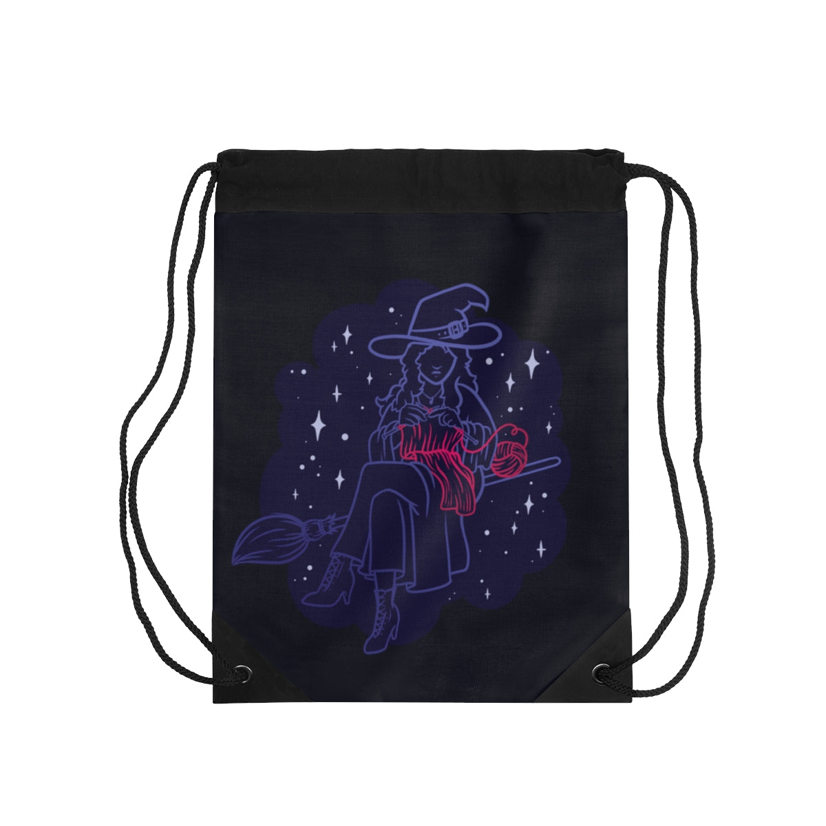 Stitchy Witch Drawstring Bag