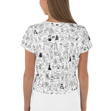 Load image into Gallery viewer, The Doodle Dicks Crop Tee