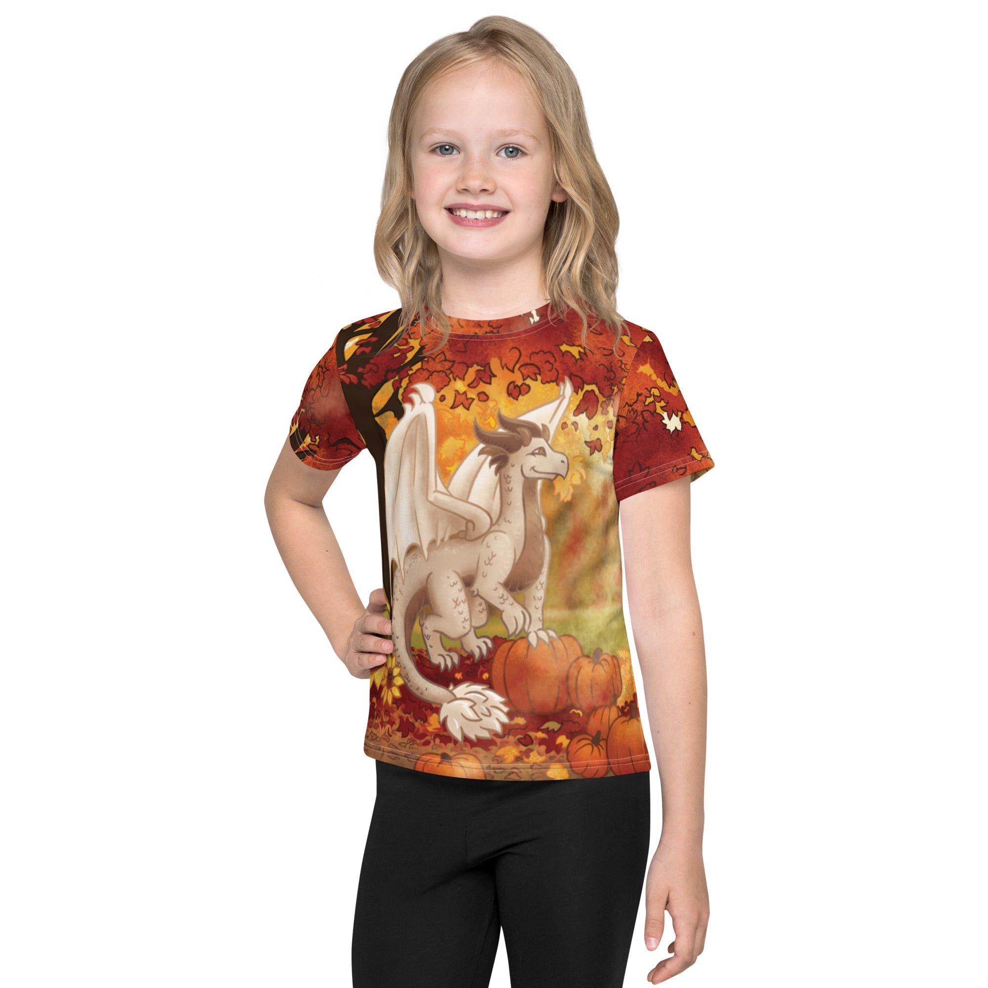 Autumn Dragon Kids T-Shirt