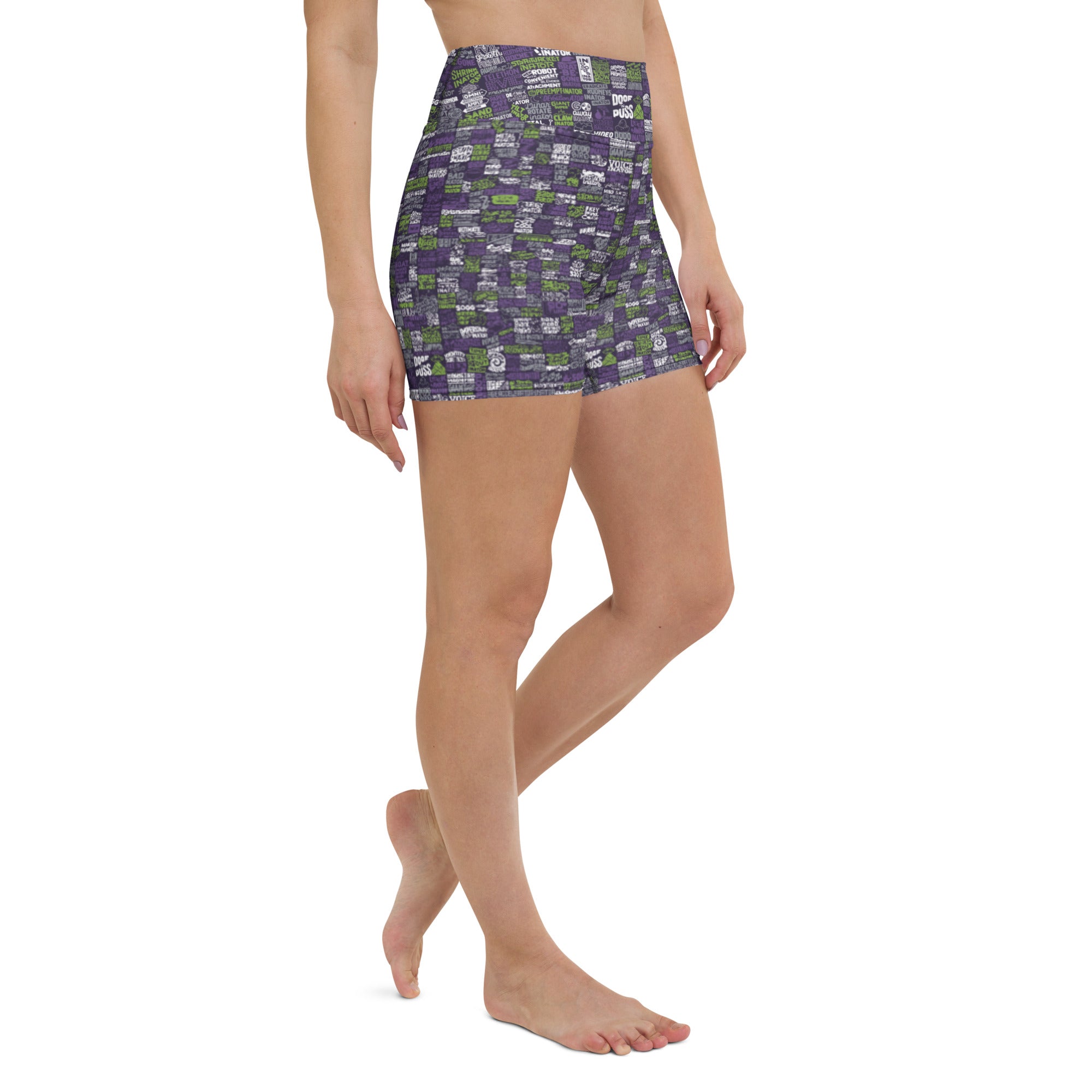 Doof's Inators Yoga Shorts