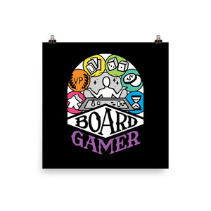 Board Gamer Poster