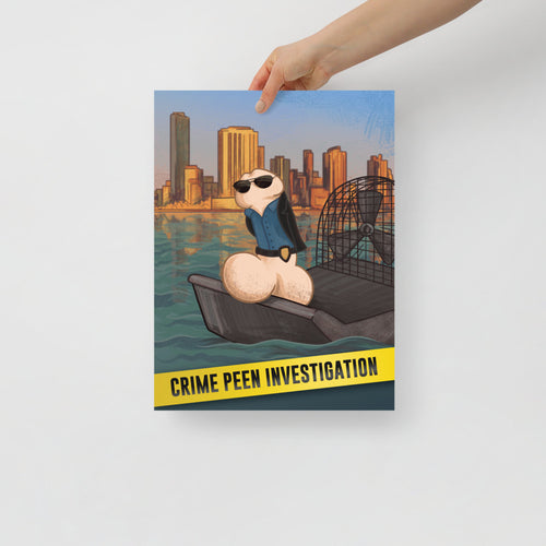 Crime Peen Investigation Poster