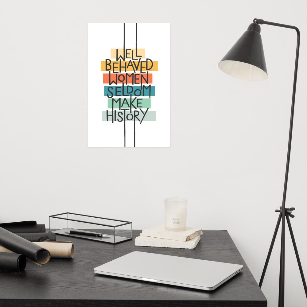 Well Behaved Women Poster