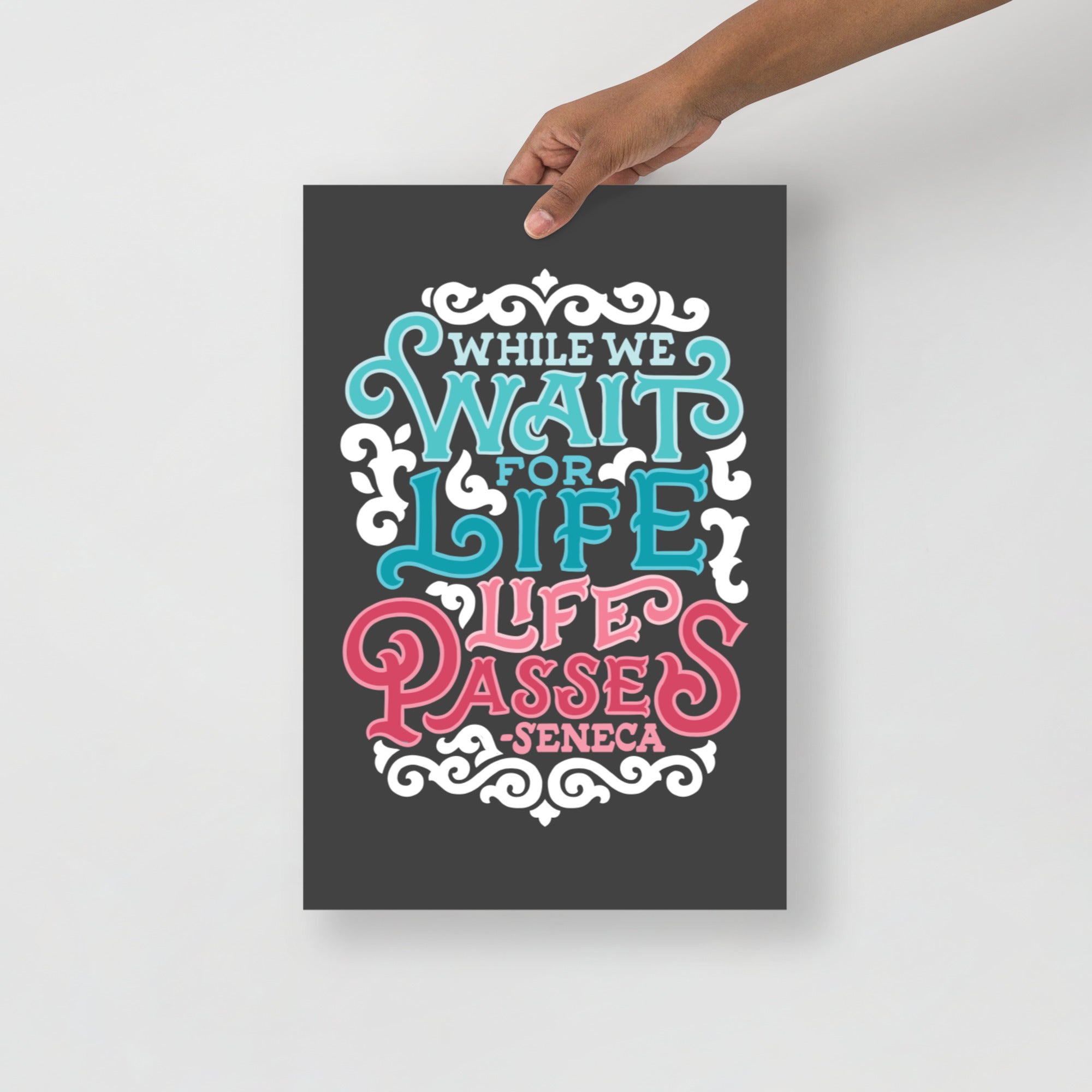 While We Wait For Life Poster