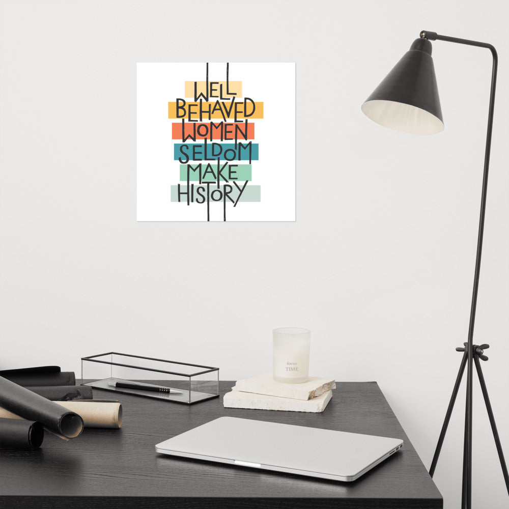 Well Behaved Women Poster