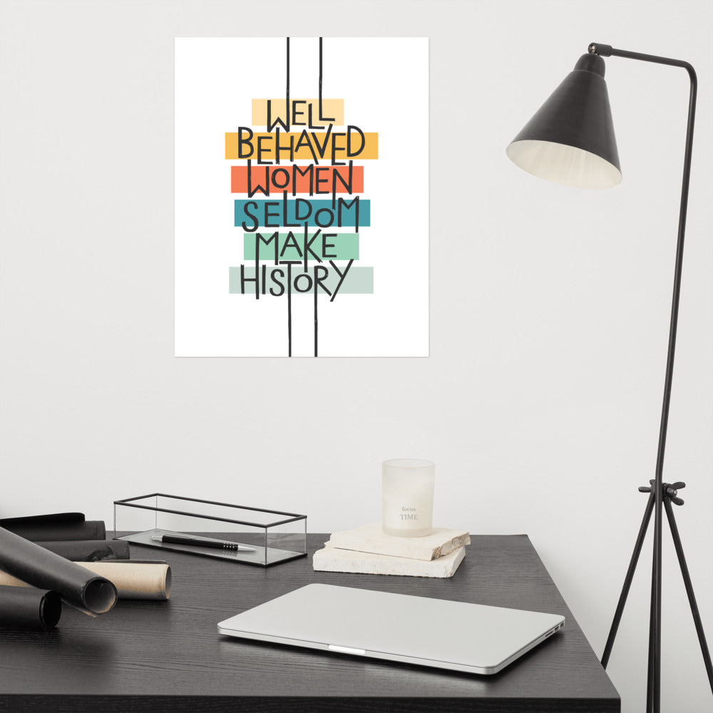 Well Behaved Women Poster