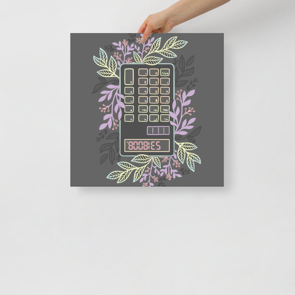 Calculator Boobies Poster