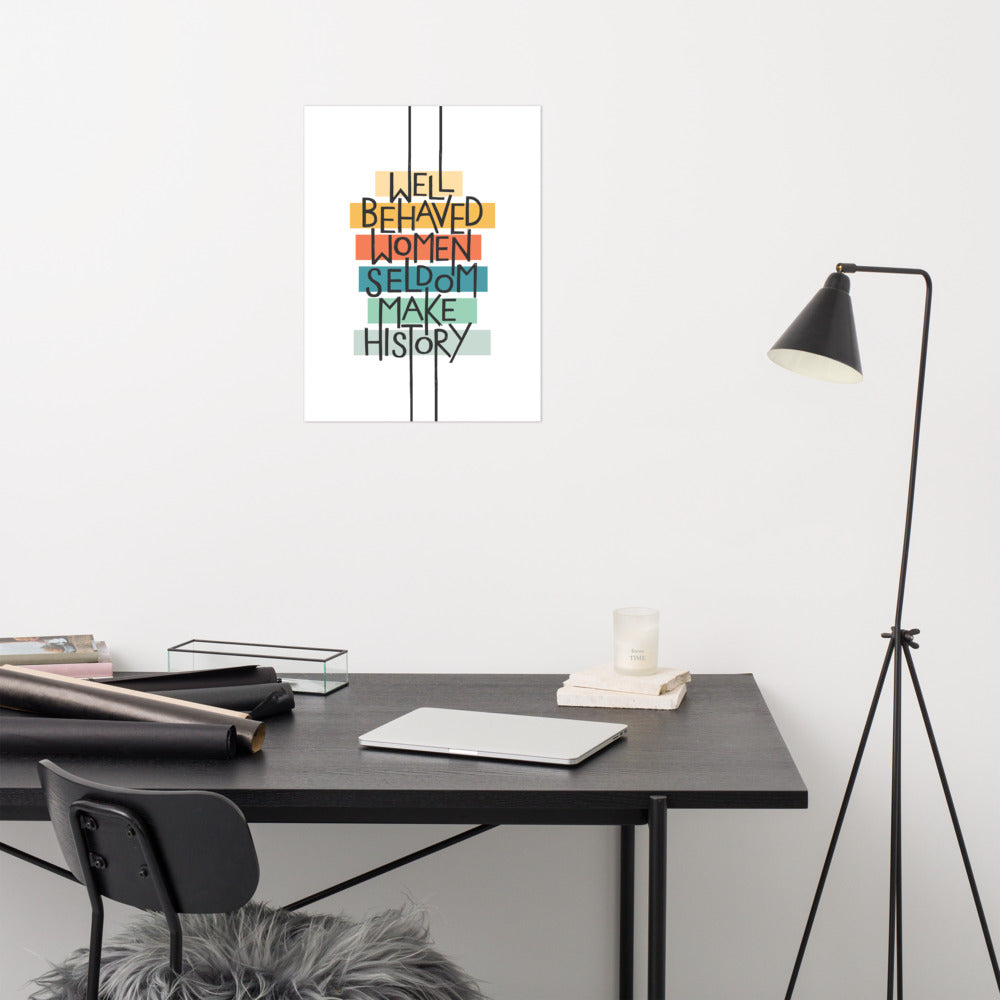 Well Behaved Women Poster