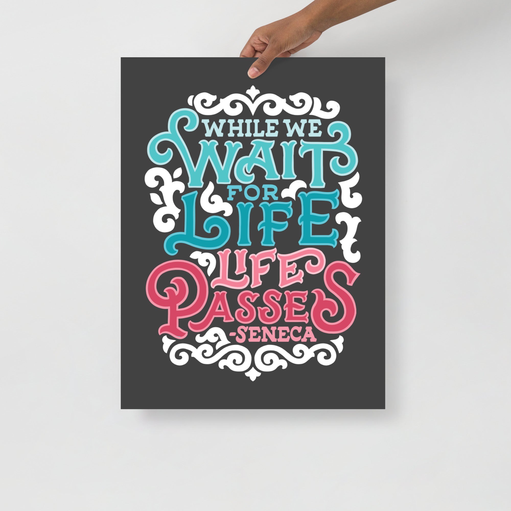 While We Wait For Life Poster