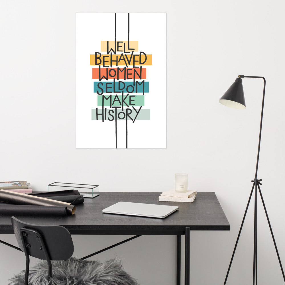Well Behaved Women Poster