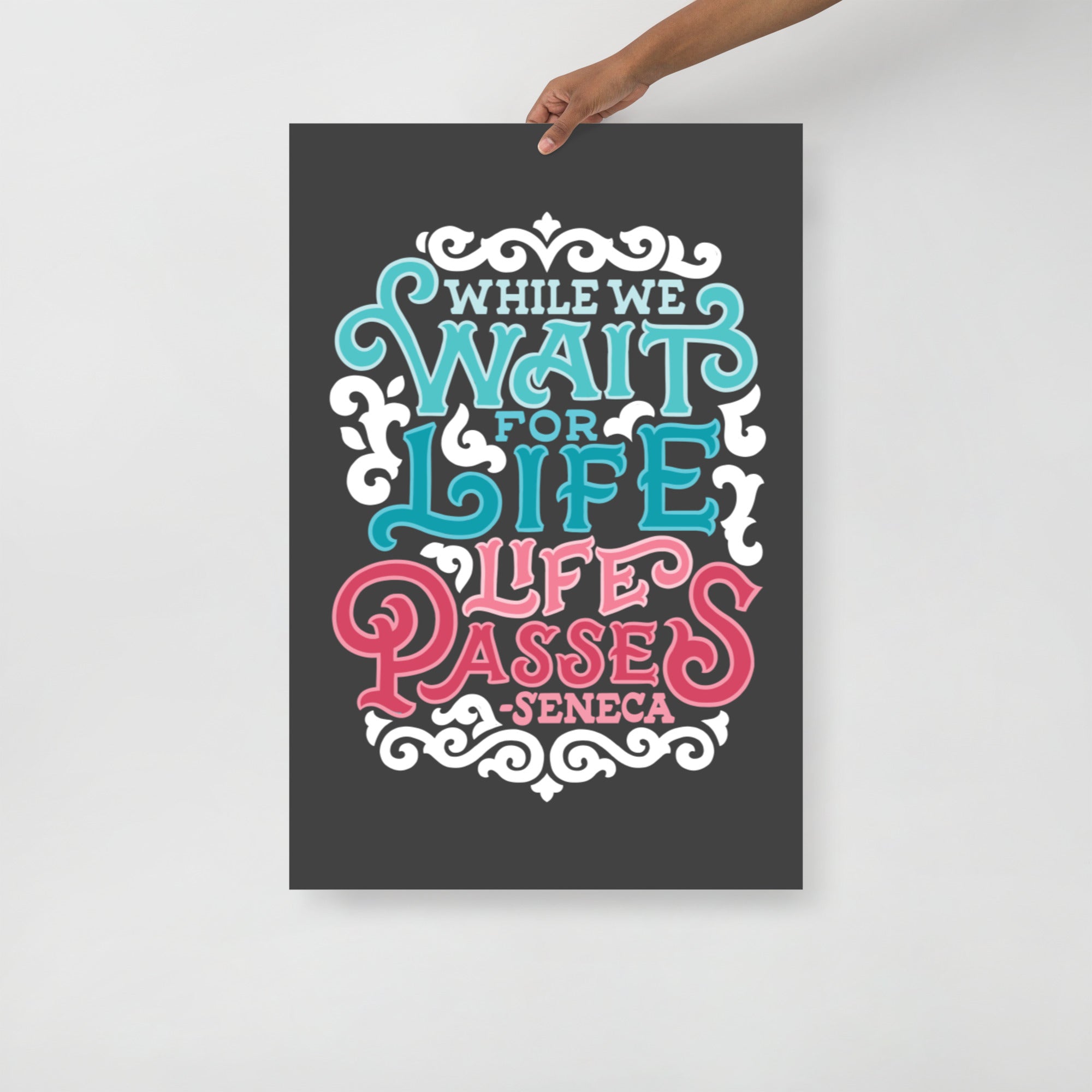 While We Wait For Life Poster