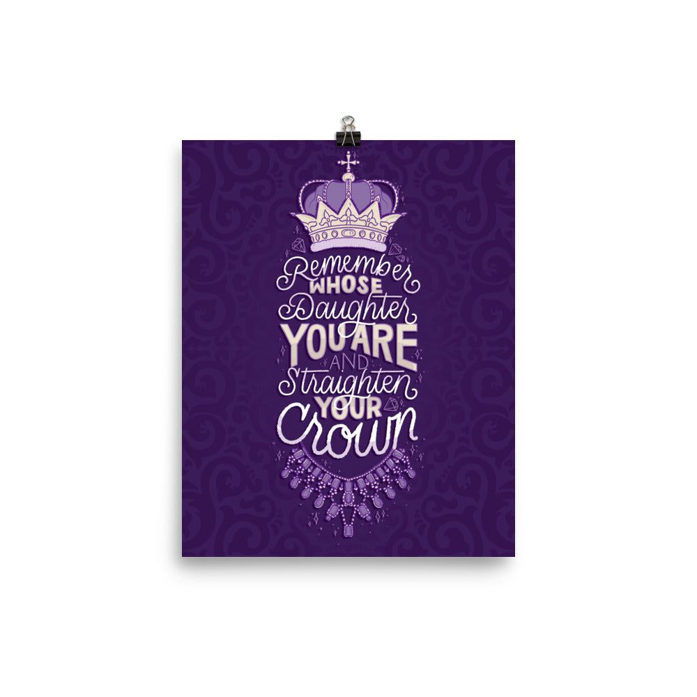 Remember Whose Daughter You Are Poster