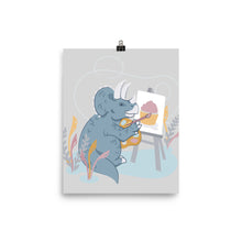 Load image into Gallery viewer, Sweet Painting Dino Poster