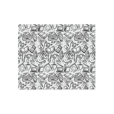 Bookish Doodles V7 Sweatshirt Blanket
