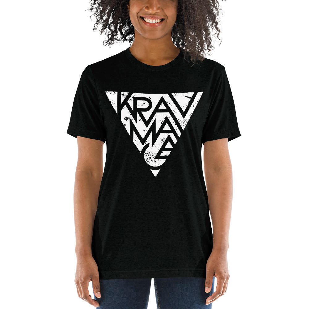 Krav Maga Triangle Unisex Triblend T-Shirt