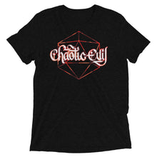 Load image into Gallery viewer, Chaotic Evil Dice Tri-Blend T-Shirt