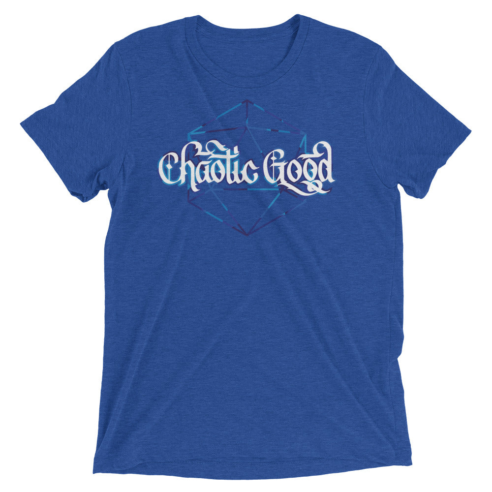 Chaotic Good Dice Tri-Blend T-Shirt