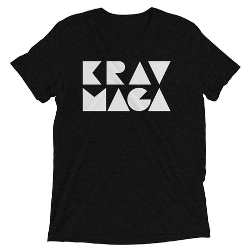 Krav Maga Block Shapes Unisex Triblend T-Shirt