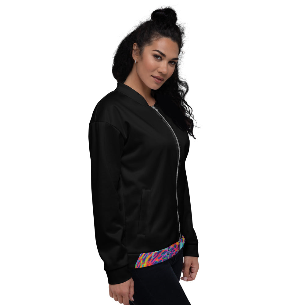 The Color Jaguar Unisex Bomber Jacket