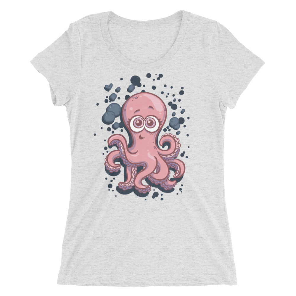 The Innocent Octopus Women's Tri-Blend T-Shirt