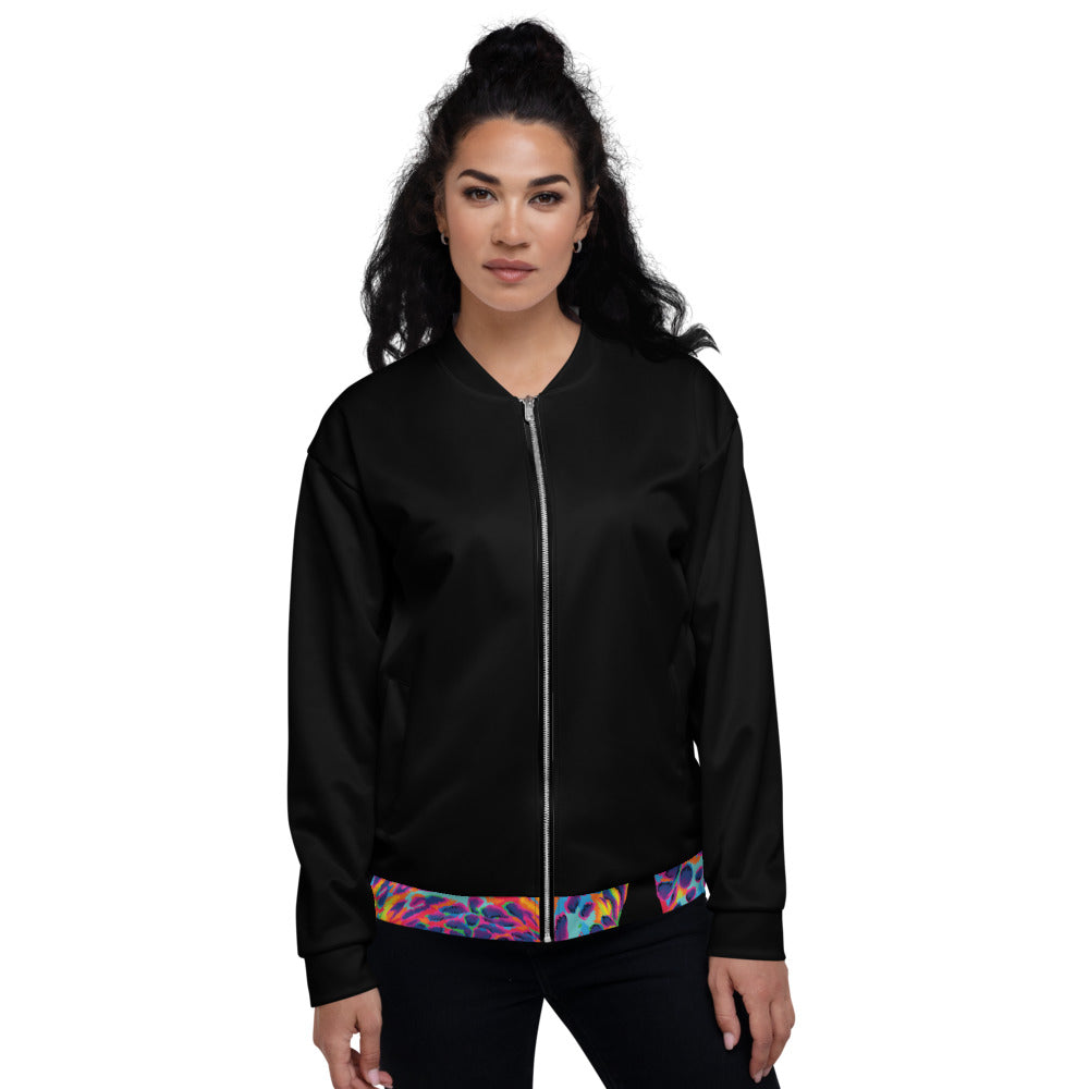 The Color Jaguar Unisex Bomber Jacket