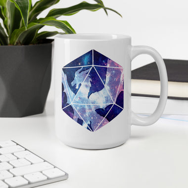Dragon's D20 Mug