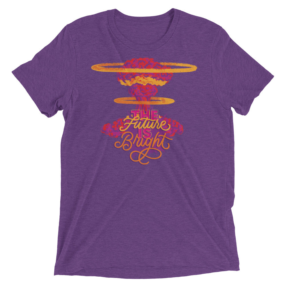 The Future is Bright Unisex Tri-Blend T-Shirt